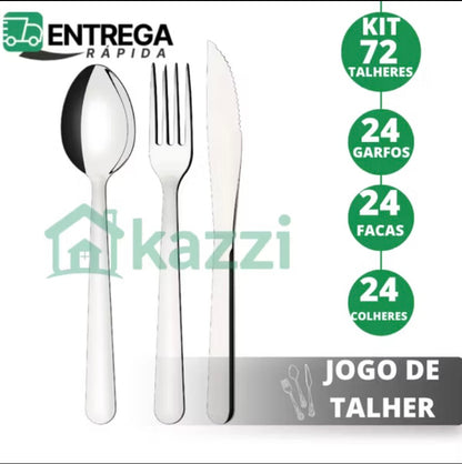 Jogo de talher em inox