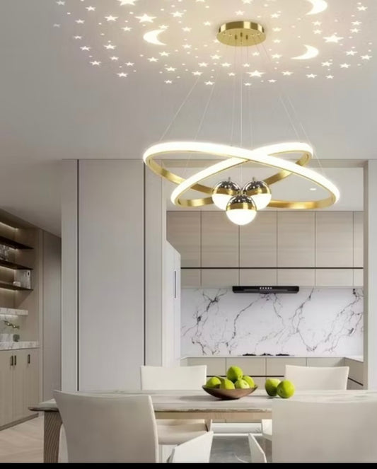 Lustre pendente de sala