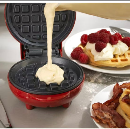 Panela elétrica de waffle mine de ferro 110v