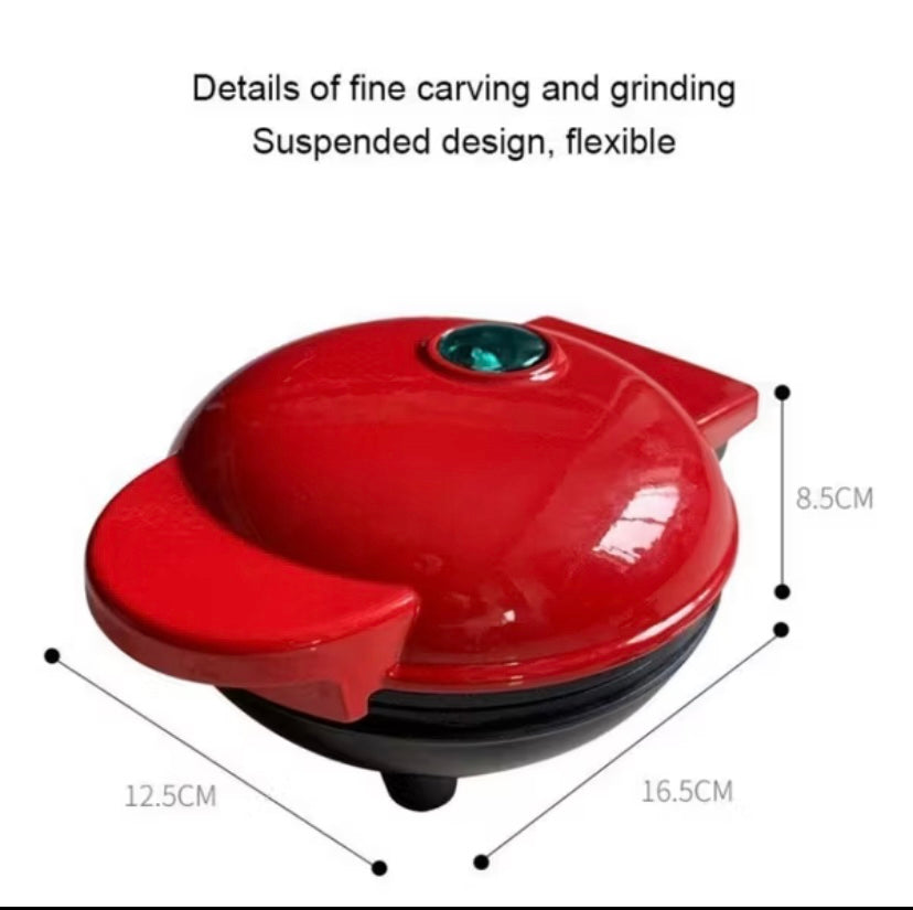 Panela elétrica de waffle mine de ferro 110v