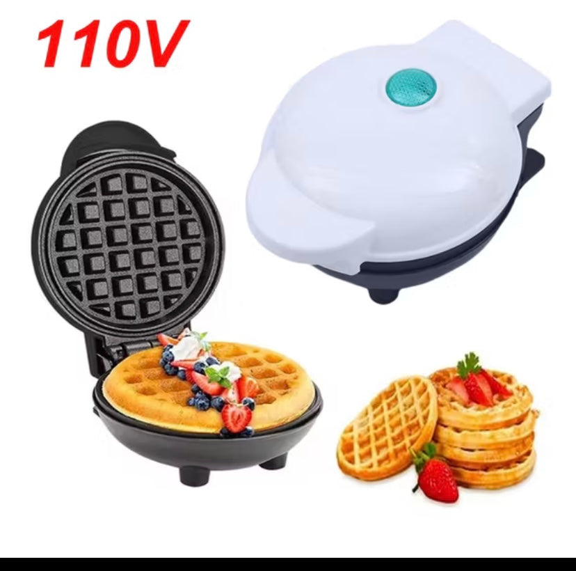 Panela elétrica de waffle mine de ferro 110v